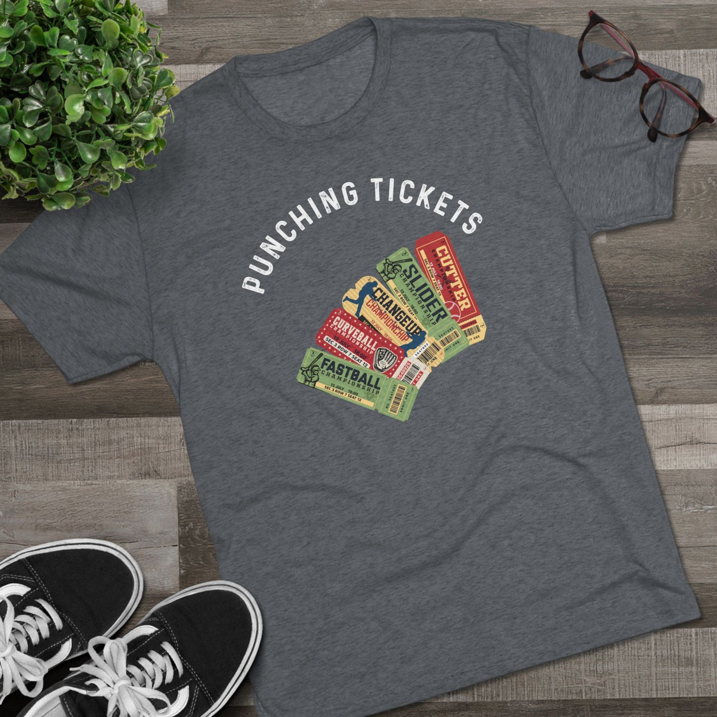 Punching Tickets Graphic Tee