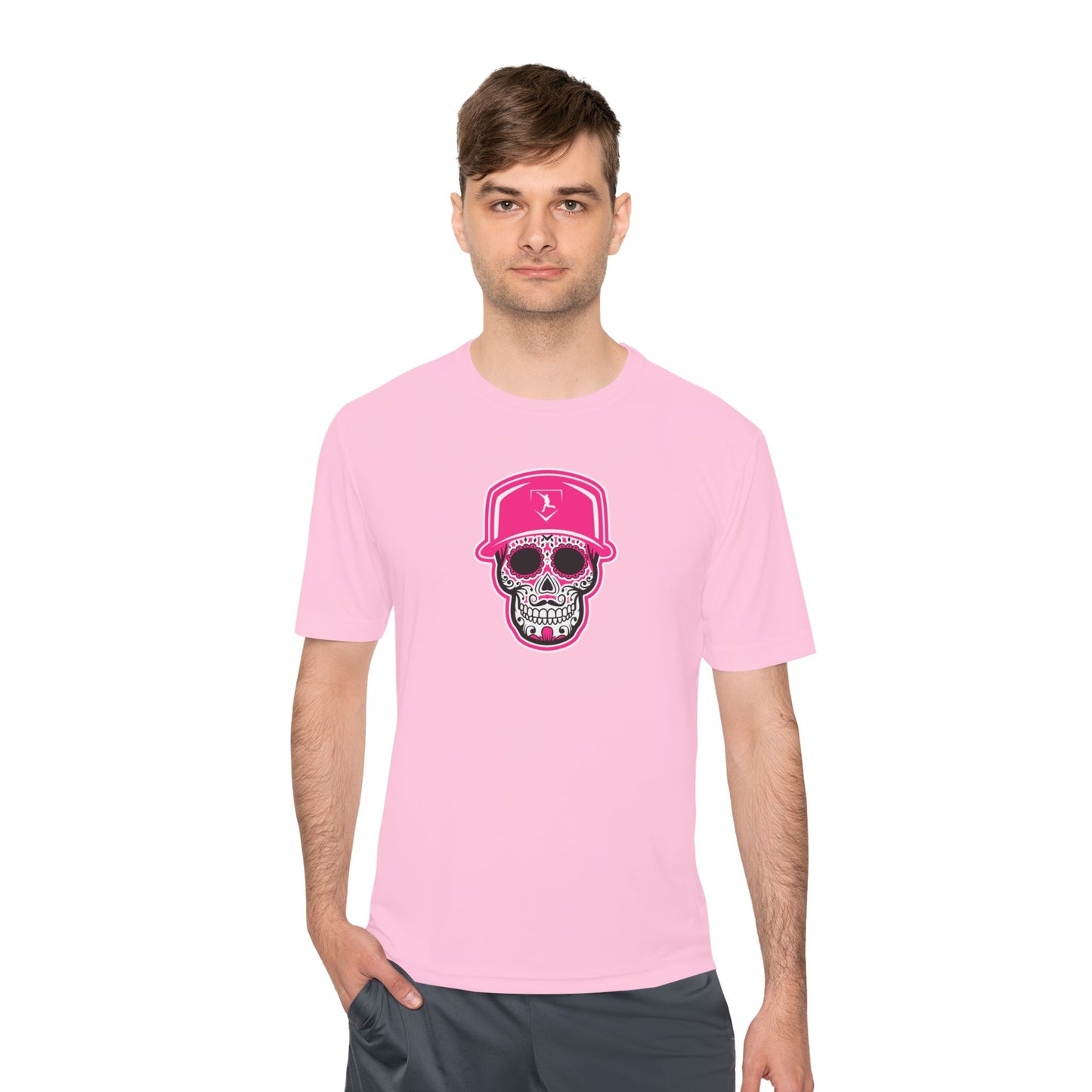 Day of the Dead | Pink Skull Performance Tee