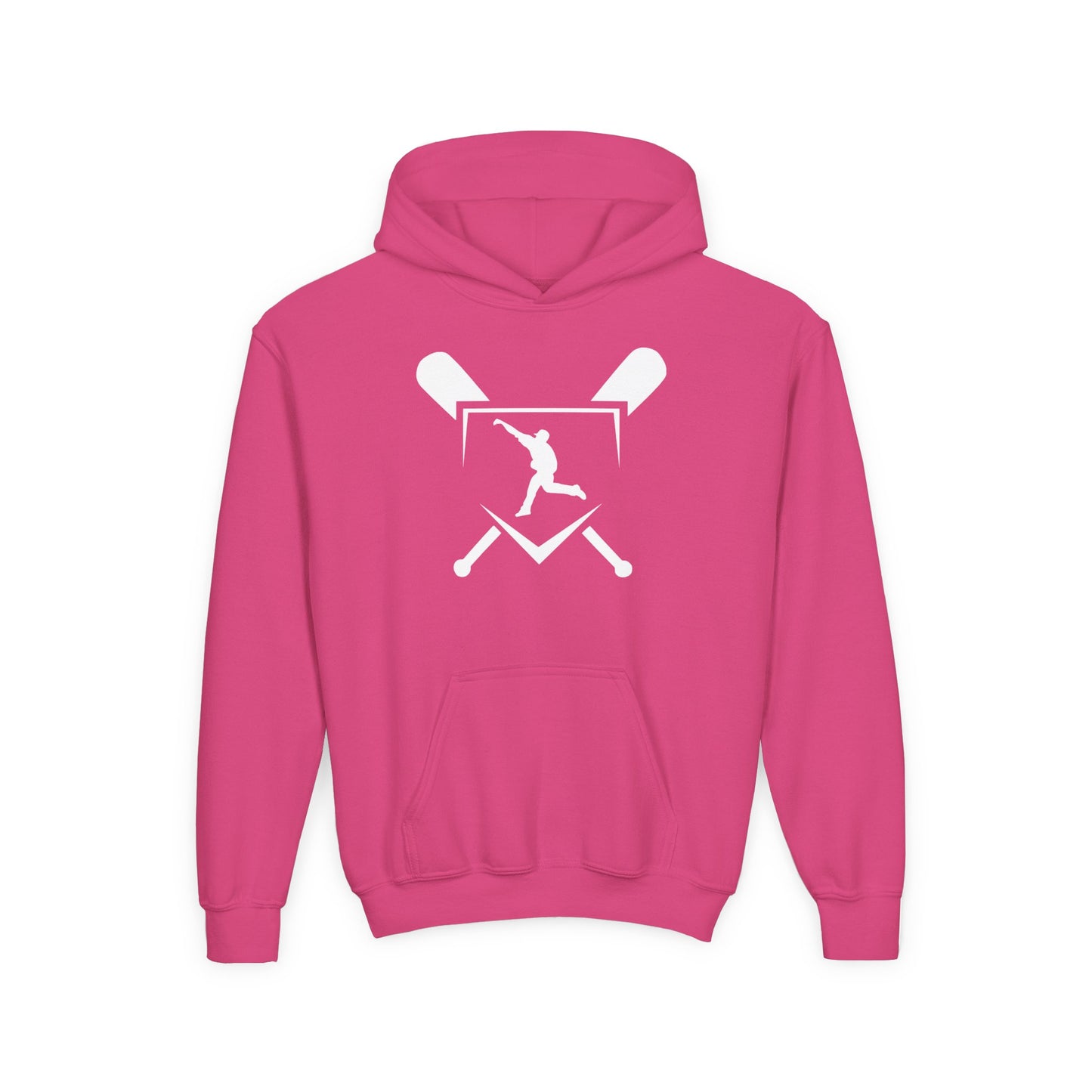 Youth | Logo Hitting Home Plate Hoodie