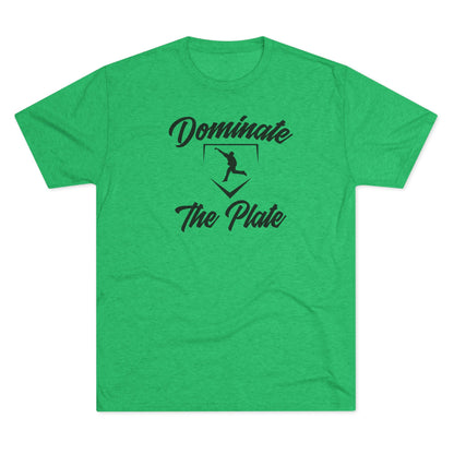 Dominate The Plate Graphic Tee - Black Lettering