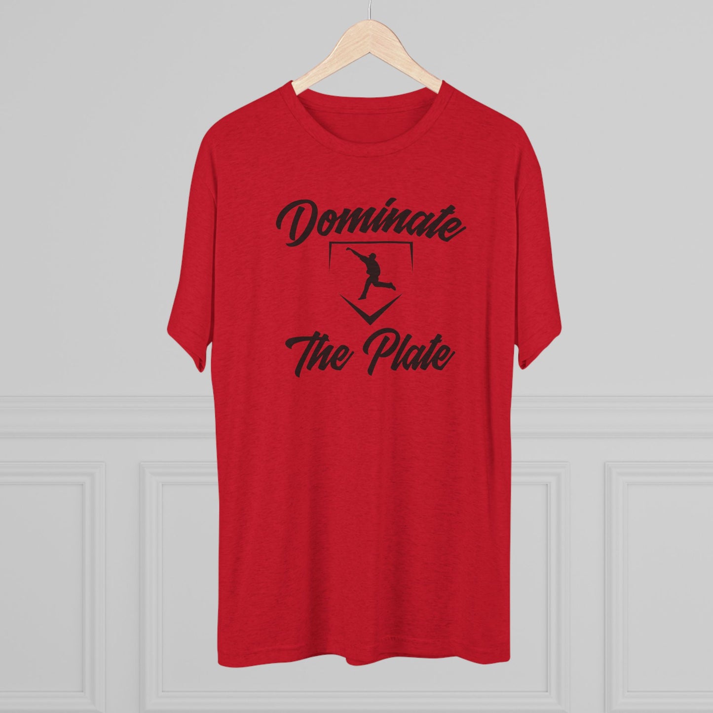 Dominate The Plate Graphic Tee - Black Lettering