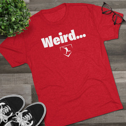 Weird Graphic Tee - White Lettering