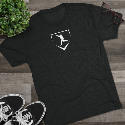 Logo | Home Plate Graphic Tee - White Logo