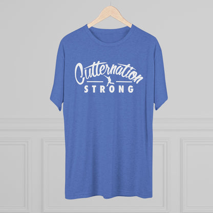 Logo | Cutternation Strong Graphic Tee - White Logo