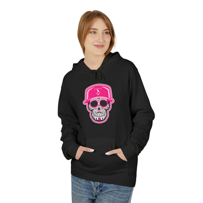 Day of The Dead | Pink Skull Mid-Weight Hoodie