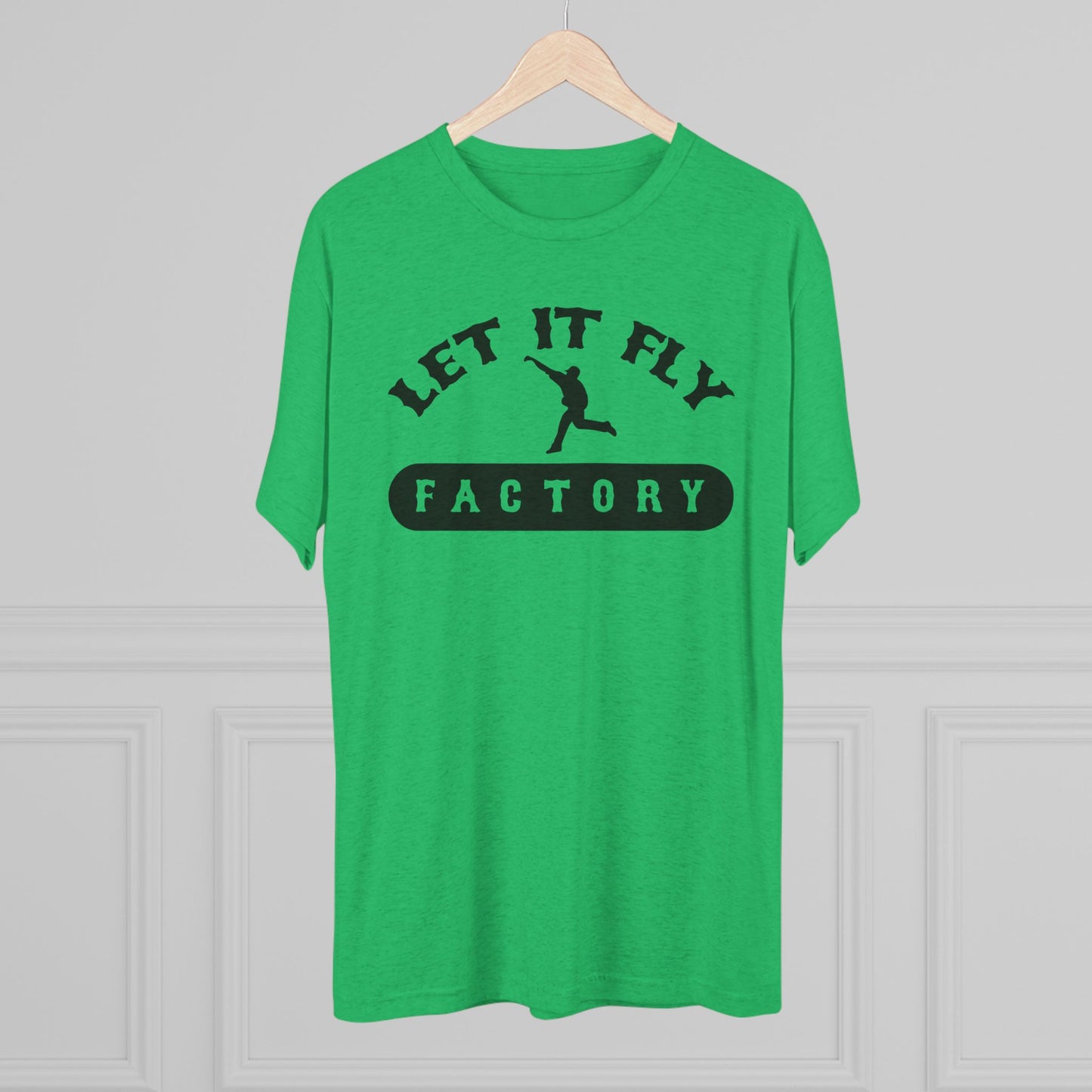 Let It Fly Factory Graphic Tee - Black Lettering