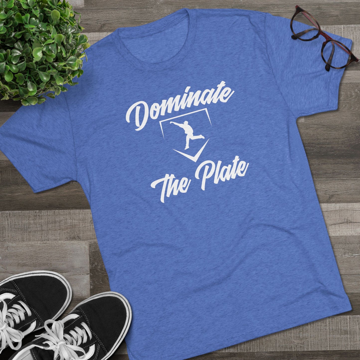 Dominate The Plate Graphic Tee - White Lettering