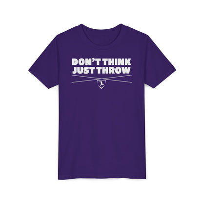 Youth | Don't Think, Just Throw Graphic Tee