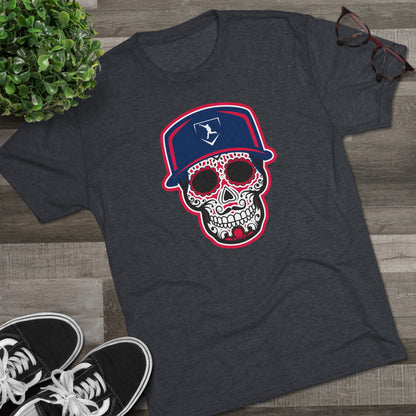 Day of the Dead | Navy Skull Graphic Tee