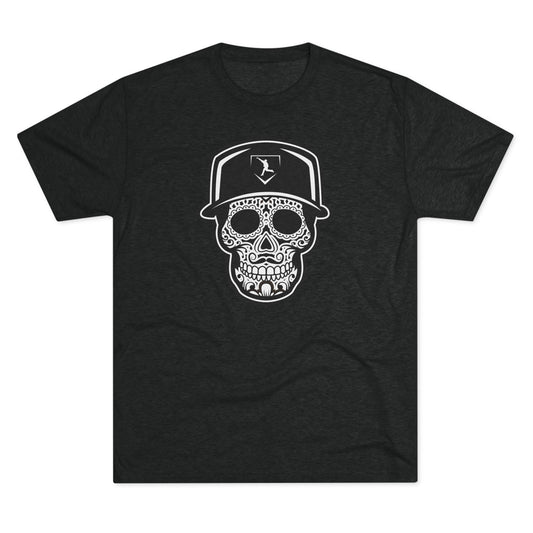 Day of the Dead | Black Skull Graphic Tee