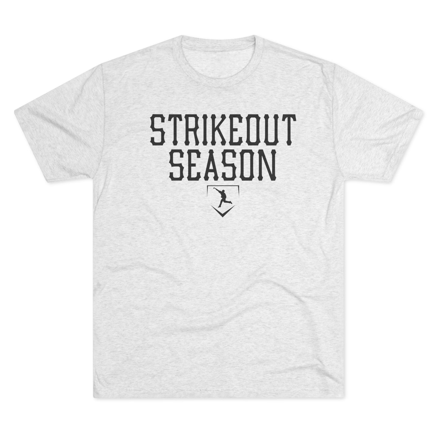 Strikeout Season Graphic Tee - Black Lettering