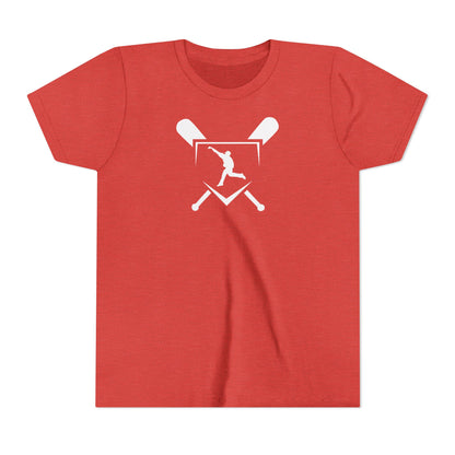 Youth | Logo Hitting Home Plate Graphic Tee