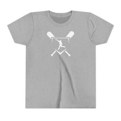 Youth | Logo Hitting Home Plate Graphic Tee