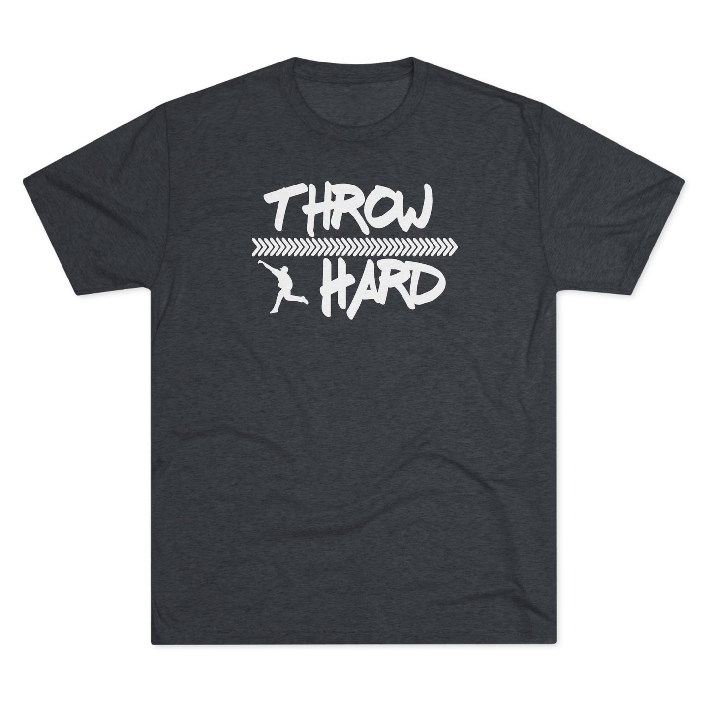 Throw Hard Graphic Tee - White Lettering