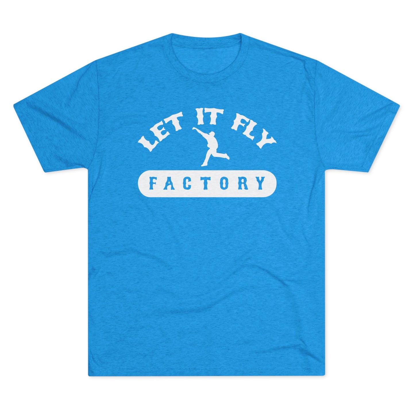 Let It Fly Factory Graphic Tee - White Lettering