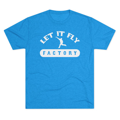 Let It Fly Factory Graphic Tee - White Lettering