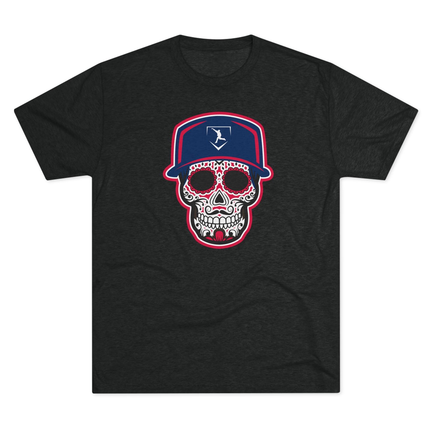 Day of the Dead | Navy Skull Graphic Tee