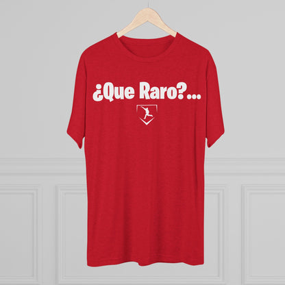 Que Raro Graphic Tee - White Lettering