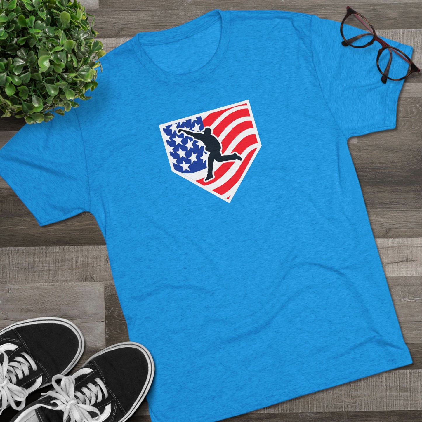 Logo | American Flag Graphic Tee