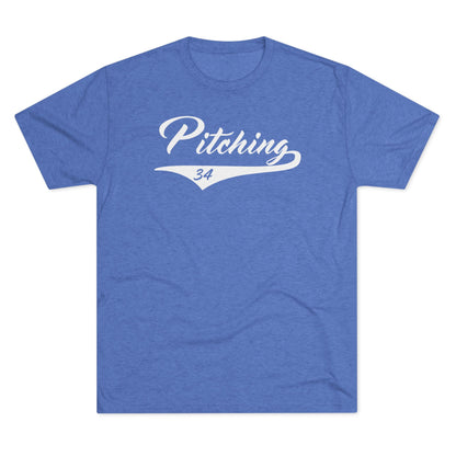 Pitching Graphic Tee - White Lettering