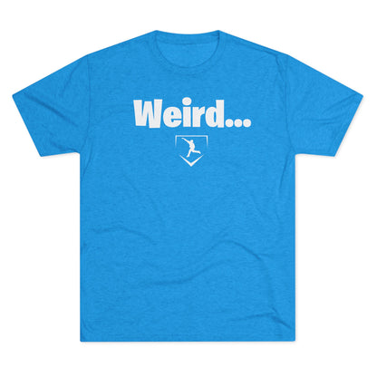 Weird Graphic Tee - White Lettering