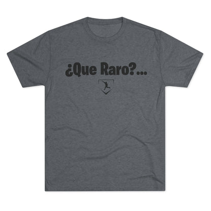 Que Raro Graphic Tee | Black Lettering