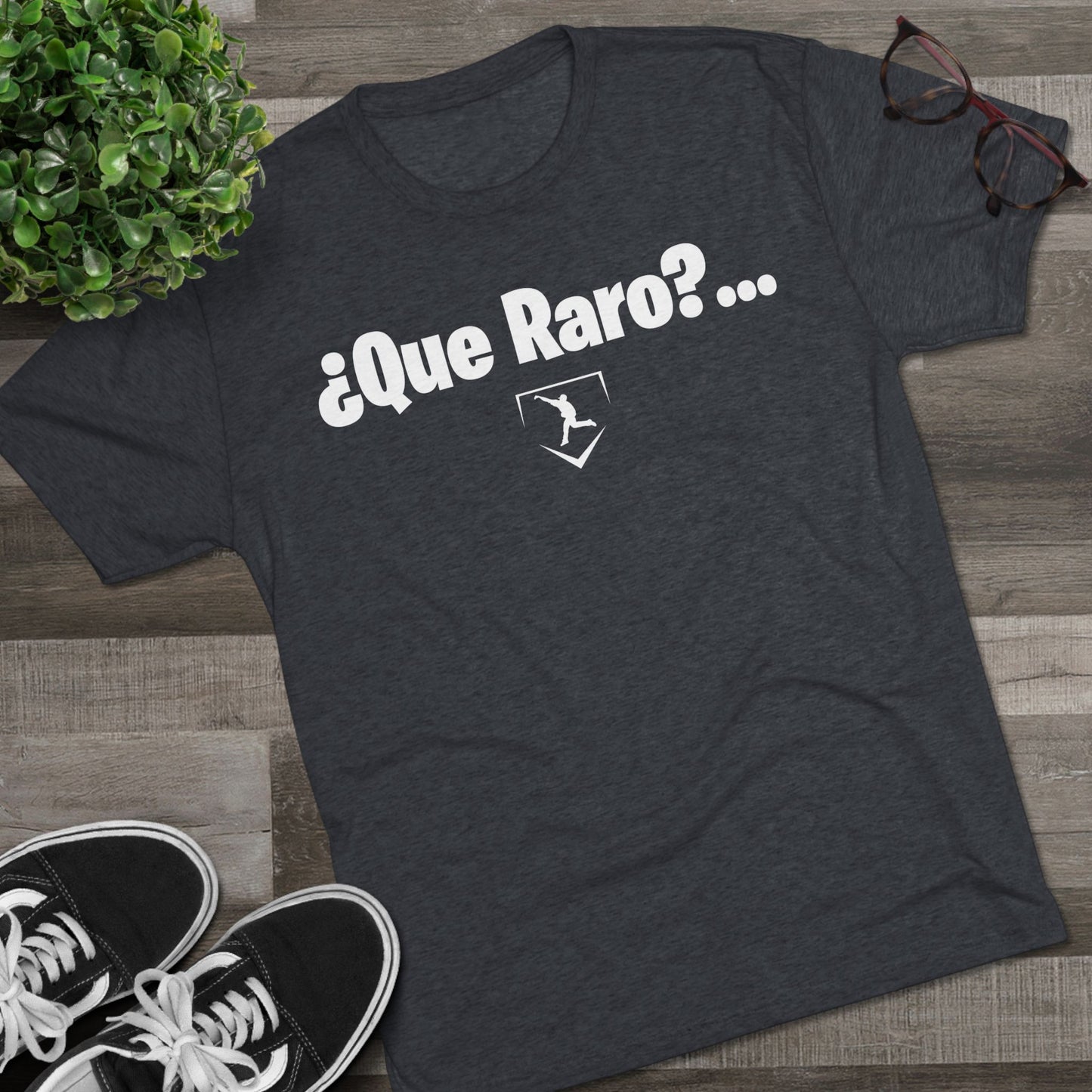 Que Raro Graphic Tee - White Lettering