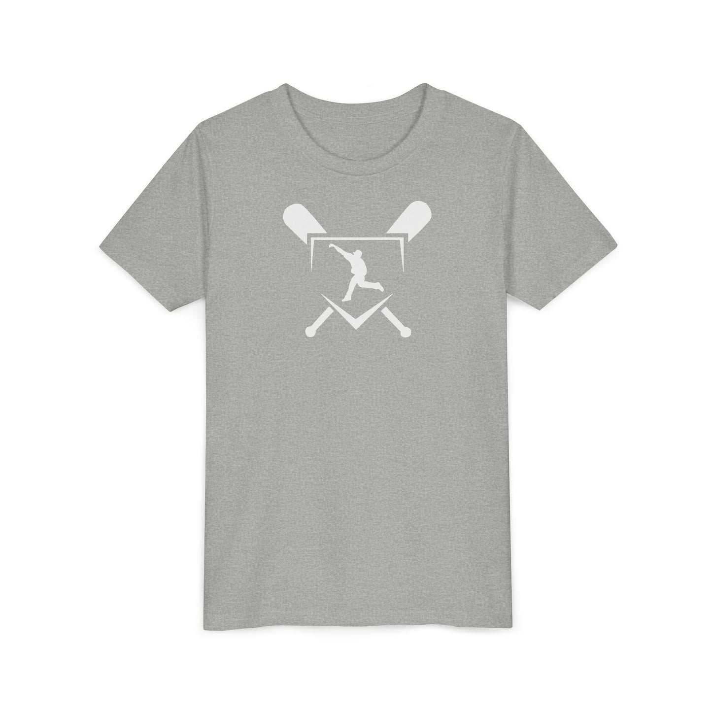 Youth | Logo Hitting Home Plate Graphic Tee