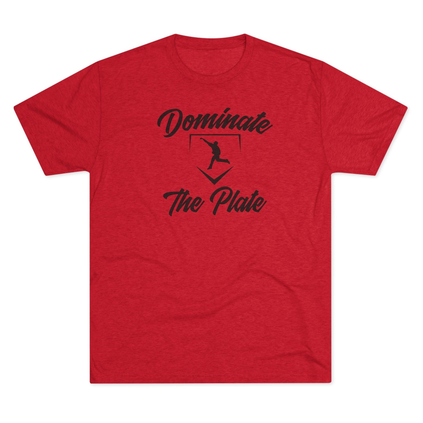 Dominate The Plate Graphic Tee - Black Lettering