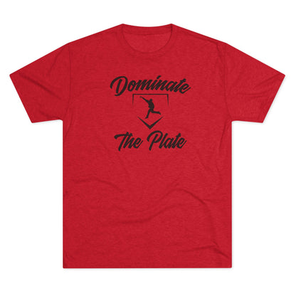 Dominate The Plate Graphic Tee - Black Lettering