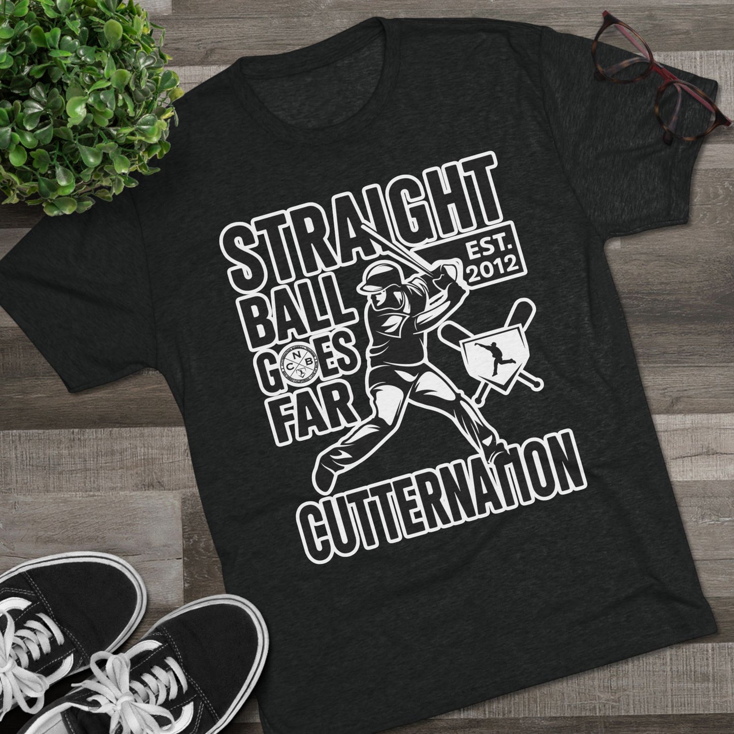 Straight Ball Goes Far Graphic Tee