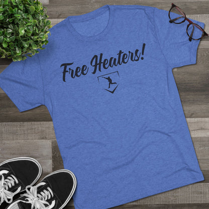 Free Heaters Graphic Tee - Black Lettering