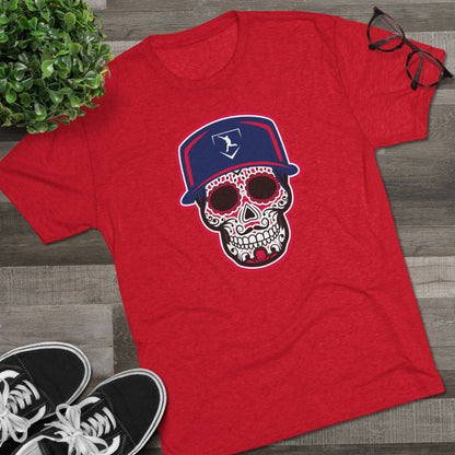 Day of the Dead | Navy Skull Graphic Tee