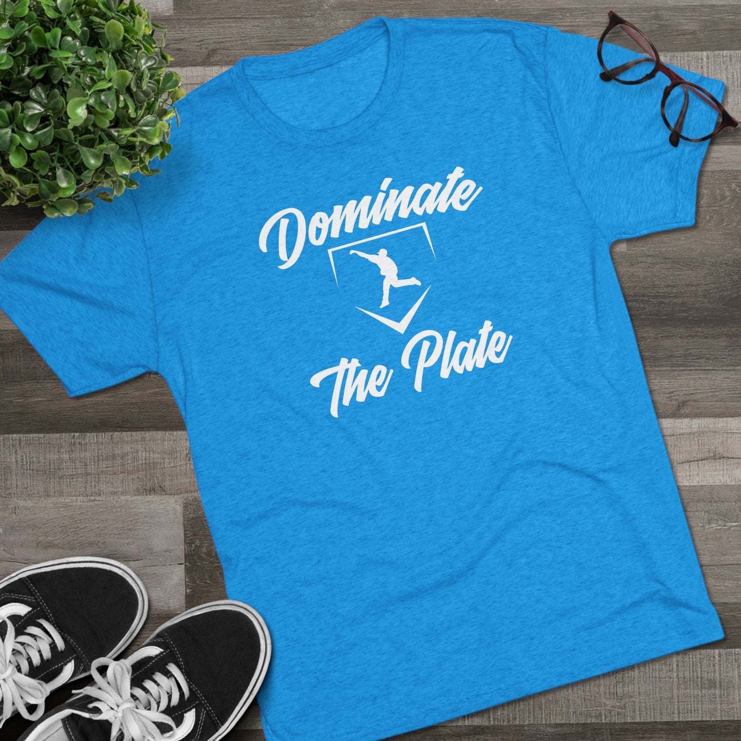 Dominate The Plate Graphic Tee - White Lettering