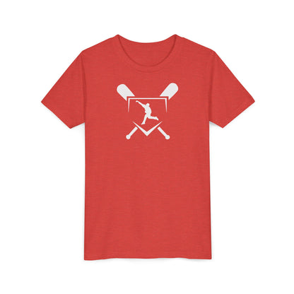 Youth | Logo Hitting Home Plate Graphic Tee