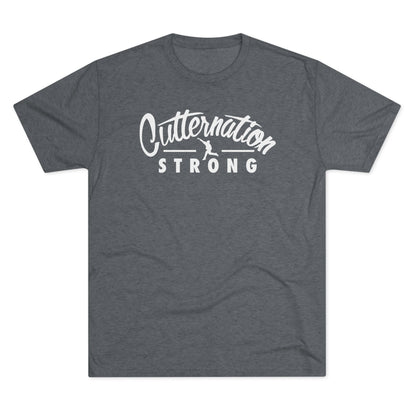 Logo | Cutternation Strong Graphic Tee - White Logo