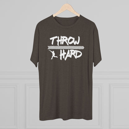 Throw Hard Graphic Tee - White Lettering