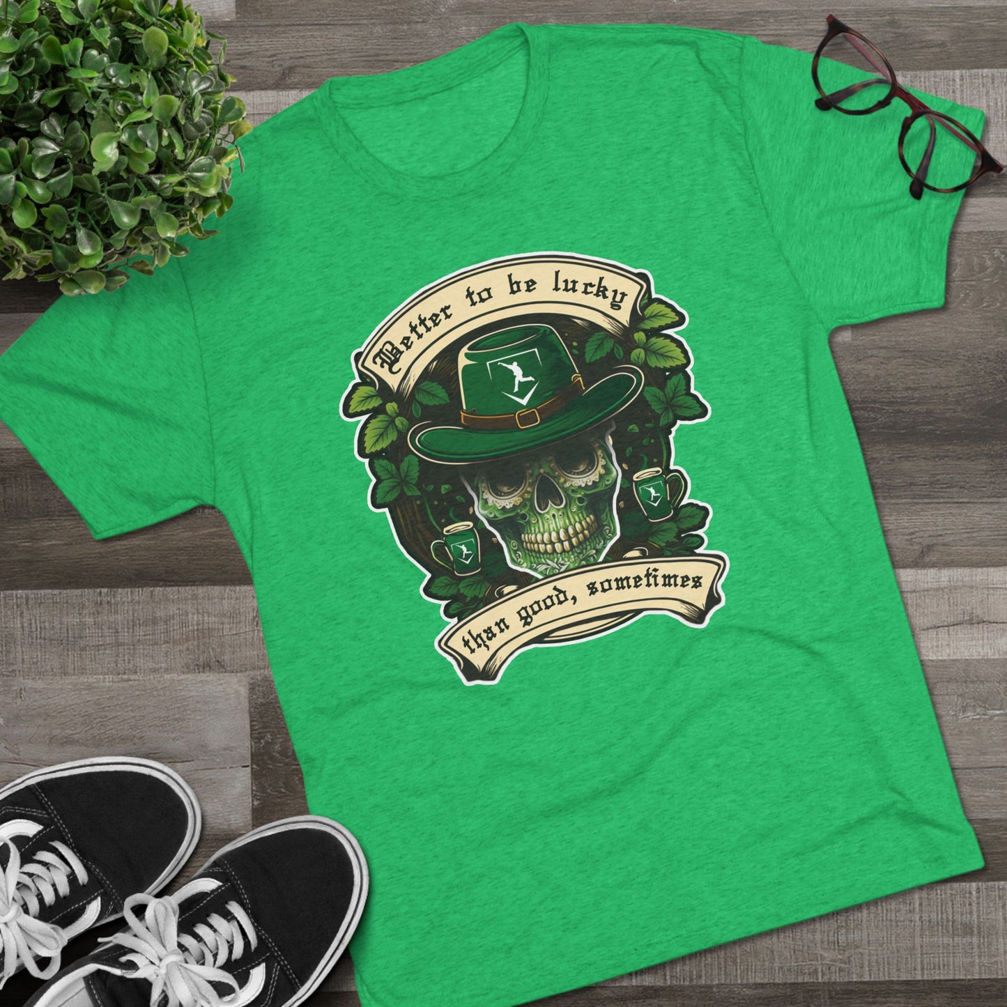 Day of the Dead | St Patty's Skull Graphic Tee