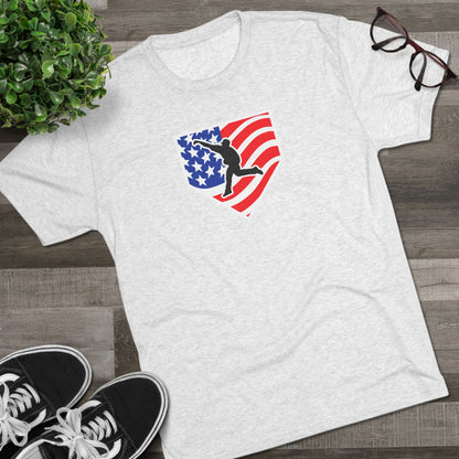 Logo | American Flag Graphic Tee