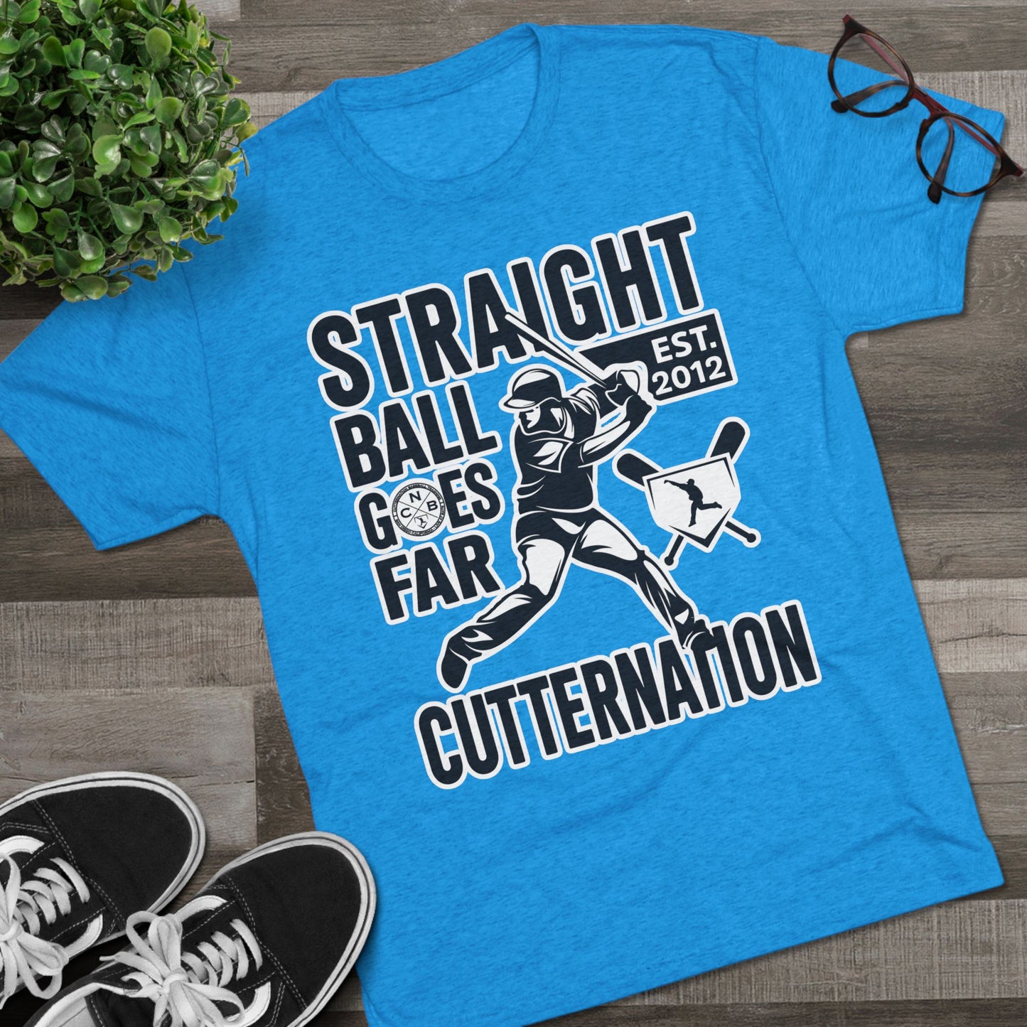 Straight Ball Goes Far Graphic Tee