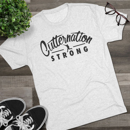 Logo | Cutternation Strong Graphic Tee - Black Logo