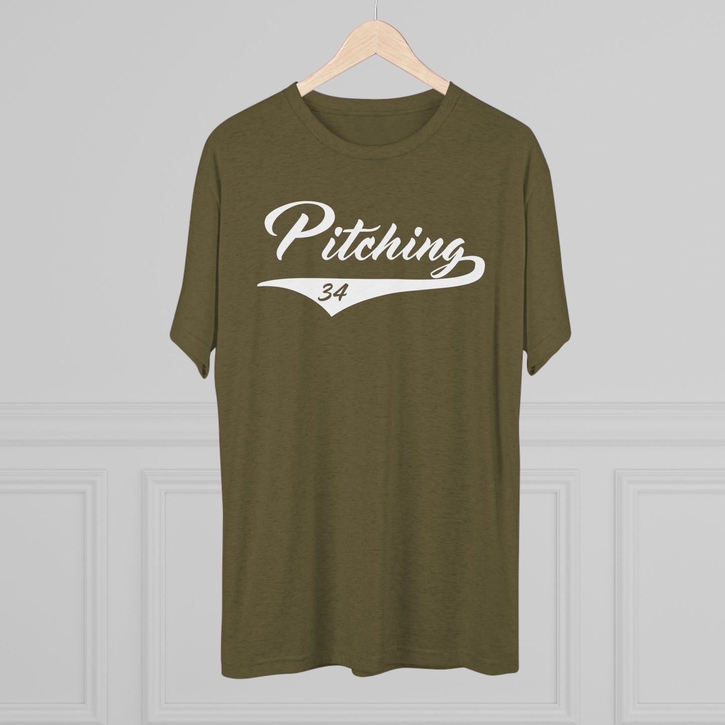 Pitching Graphic Tee - White Lettering