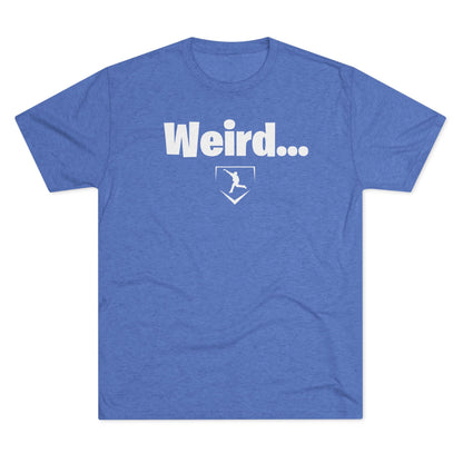 Weird Graphic Tee - White Lettering