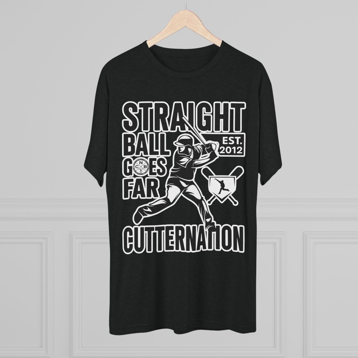 Straight Ball Goes Far Graphic Tee