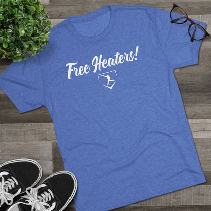 Free Heaters Graphic Tee - White Lettering