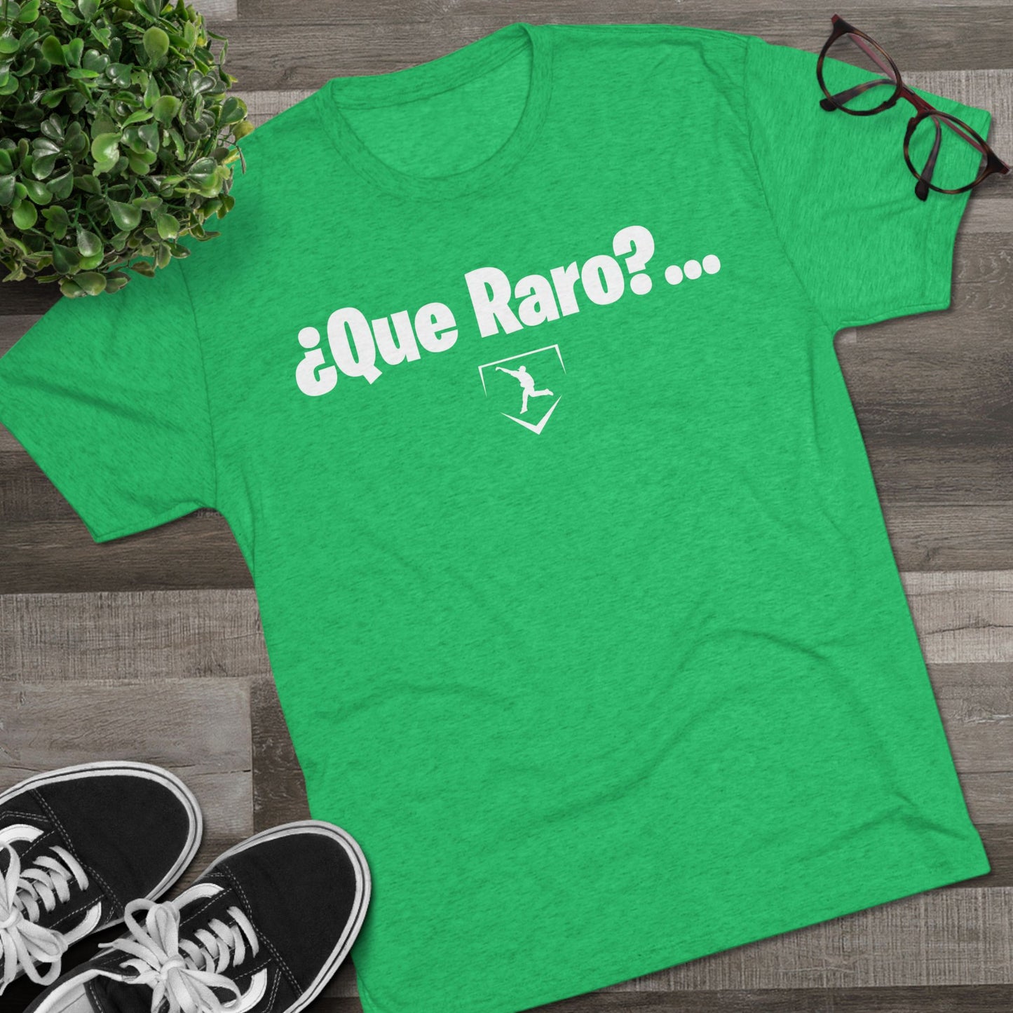 Que Raro Graphic Tee - White Lettering