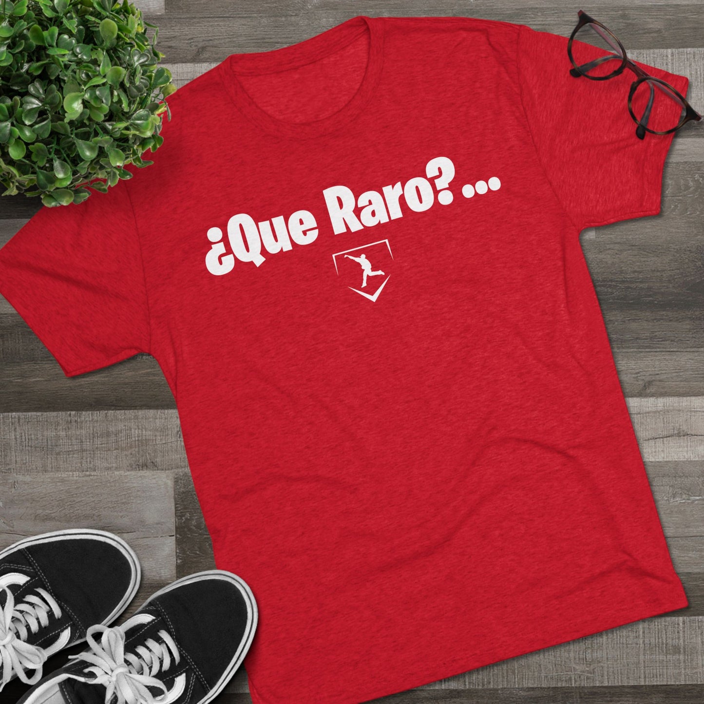 Que Raro Graphic Tee - White Lettering