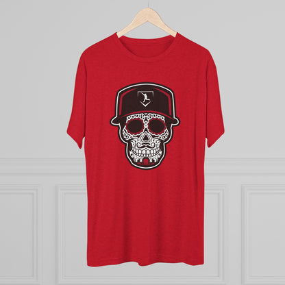 Day of the Dead | Black and Red Skull Graphic Tee