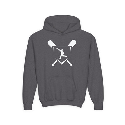 Youth | Logo Hitting Home Plate Hoodie