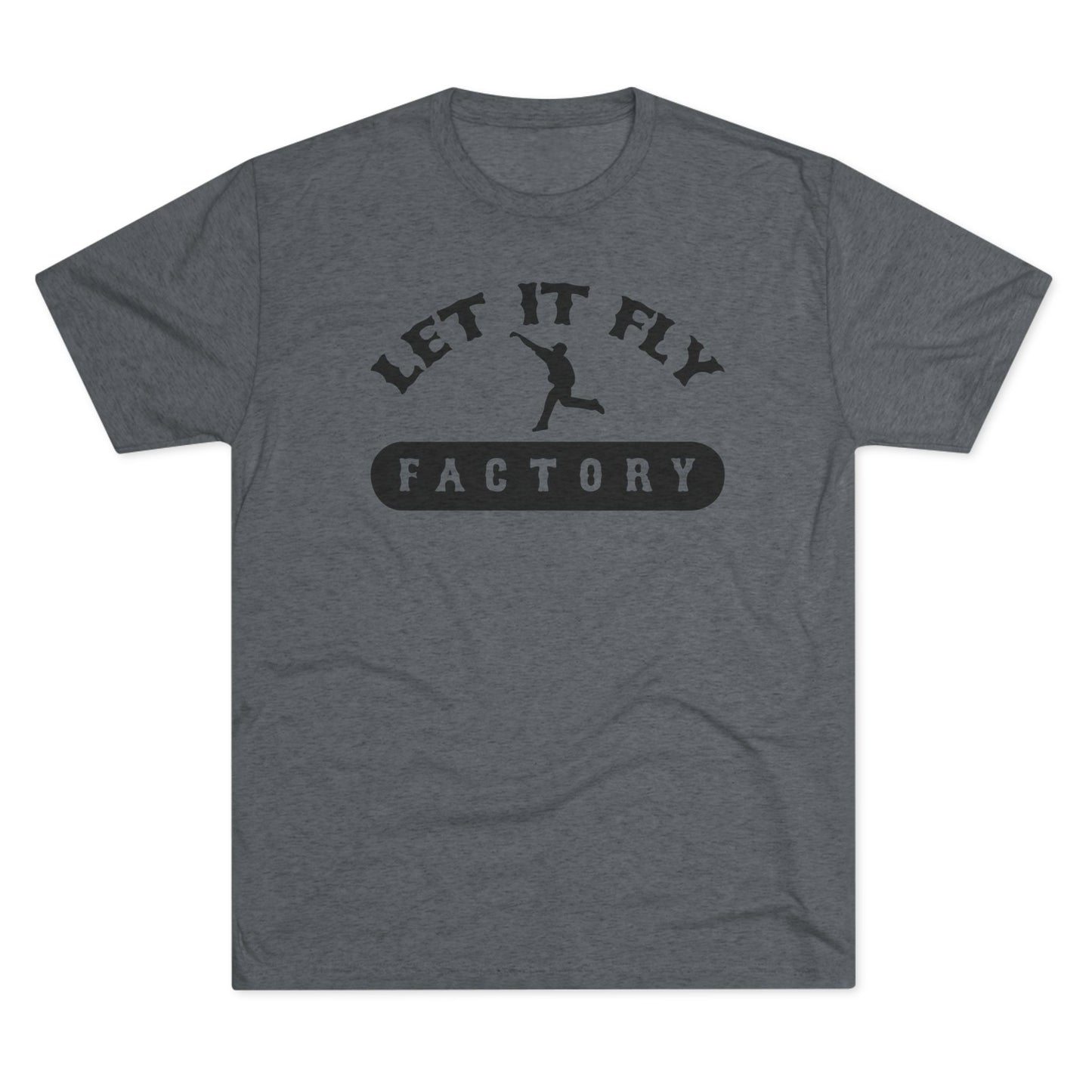 Let It Fly Factory Graphic Tee - Black Lettering